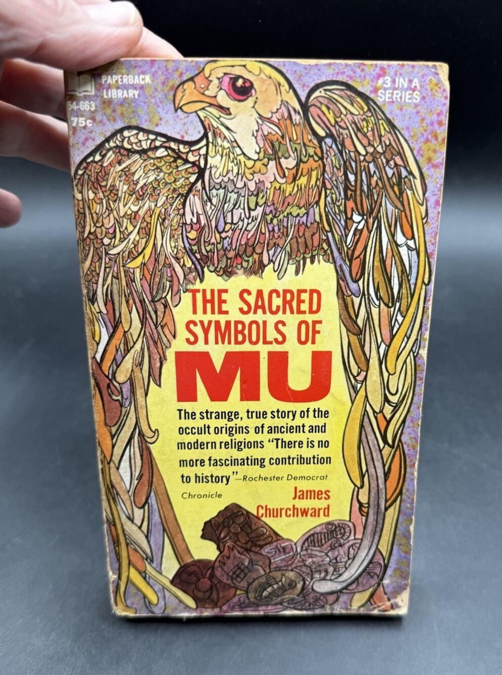 Sacred Symbols of Mu James Churchward First Edition Paperback